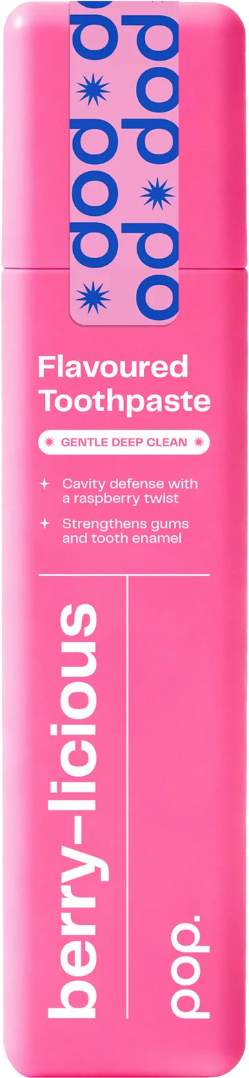 POP Flavoured Whitening Toothpaste (Berrylicious)